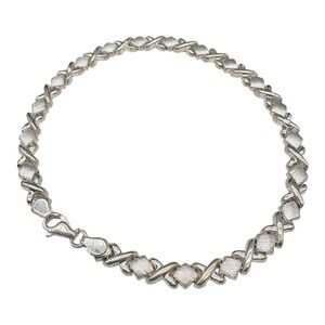 7.5" Vintage 925 Sterling Silver Wheat Link Bracelet 6g GM Tested Excellent